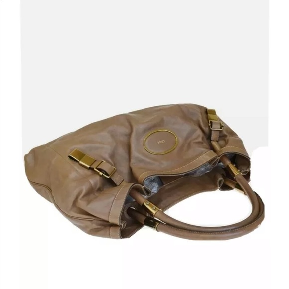 CHLOE Garnet Victoria Logos Shoulder Bag - Picture 6 of 11